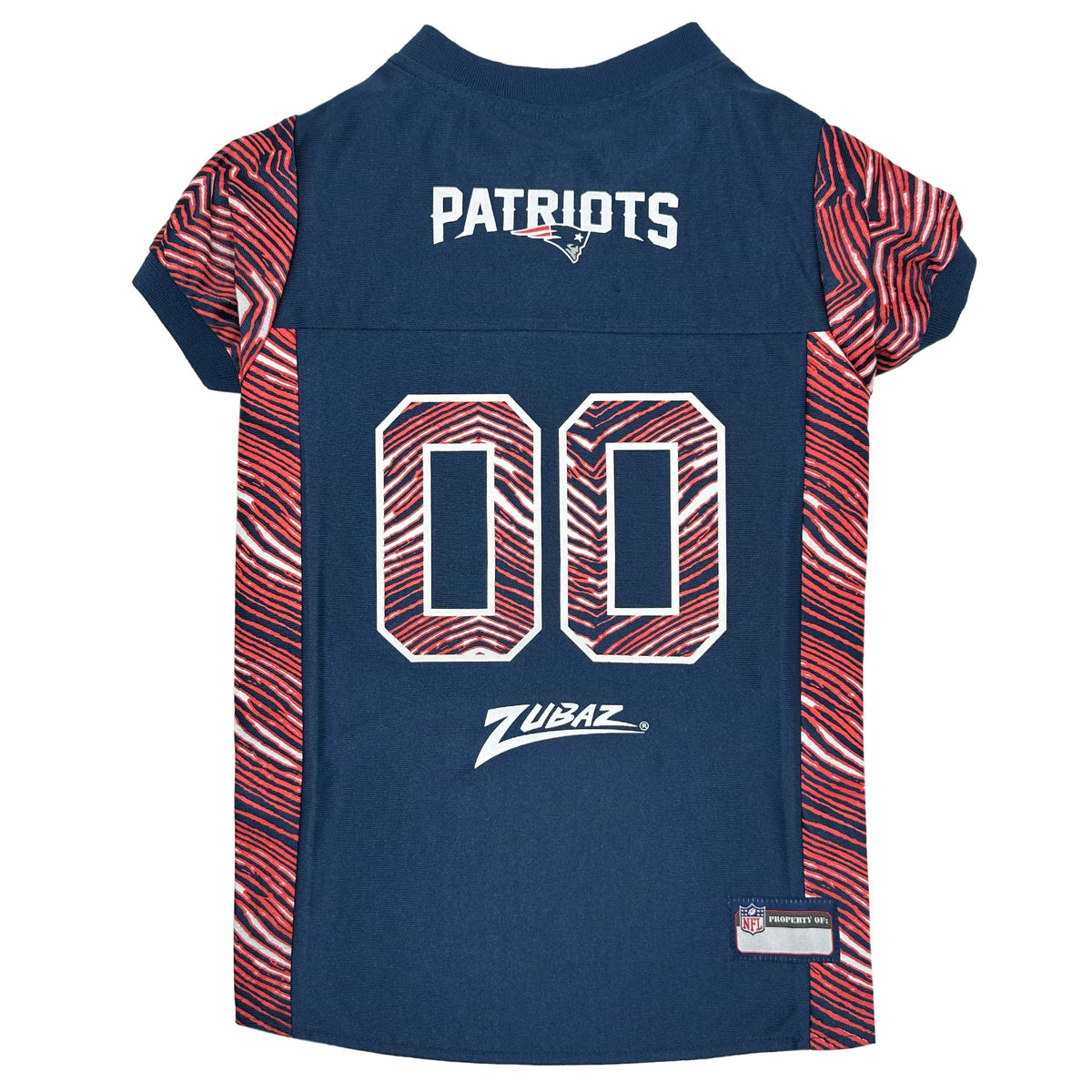 New England Patriots Zubaz Pet Jersey