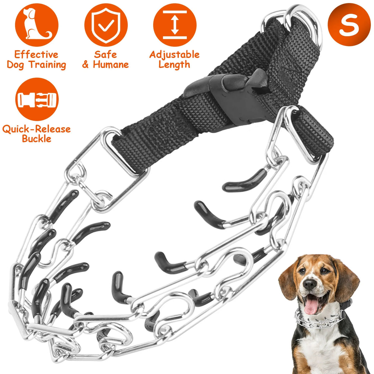 Adjustable Dog Choke Collar