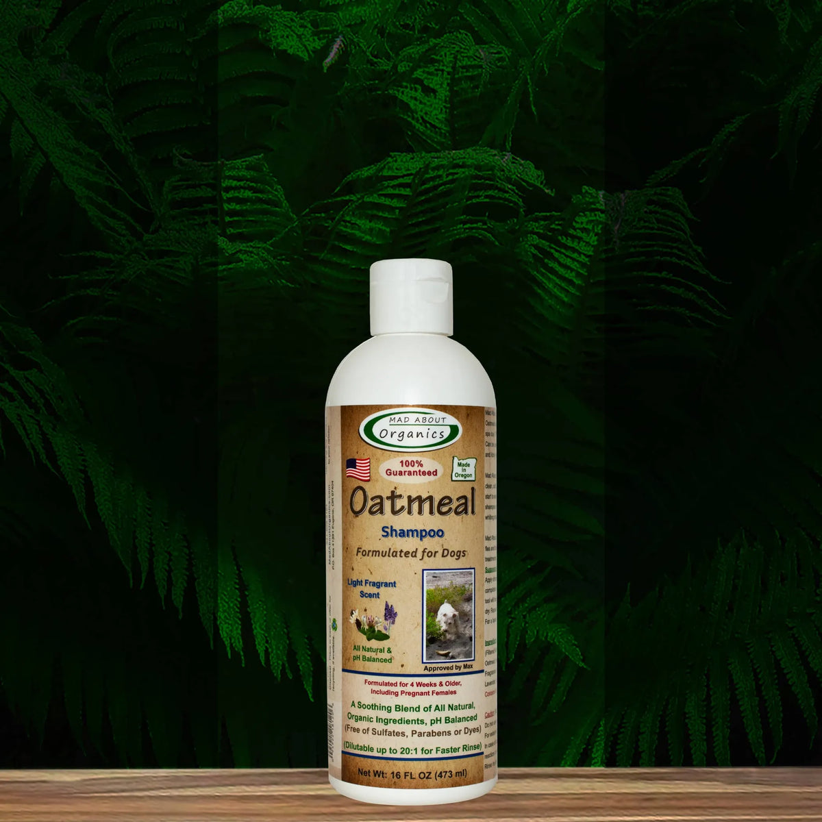 Oatmeal Shampoo Formulated for Dogs